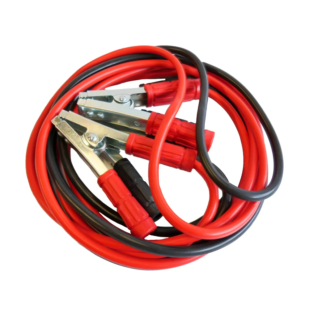 Cabluri transfer curent auto profesionale, 1500A, 4 m lungime, invelis din silicon, husa transport cu fermoar, RUNKIT