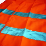 Vesta reflectorizanta 3XL portocaliu cal. premium 120gr RUNKIT - imagine 2
