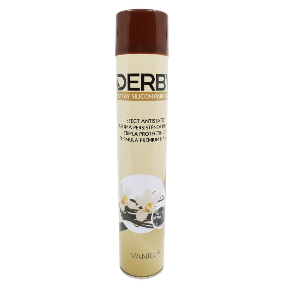 Spray pentru bord cu silicon parfumat Vanilie 750 ml DERBY
