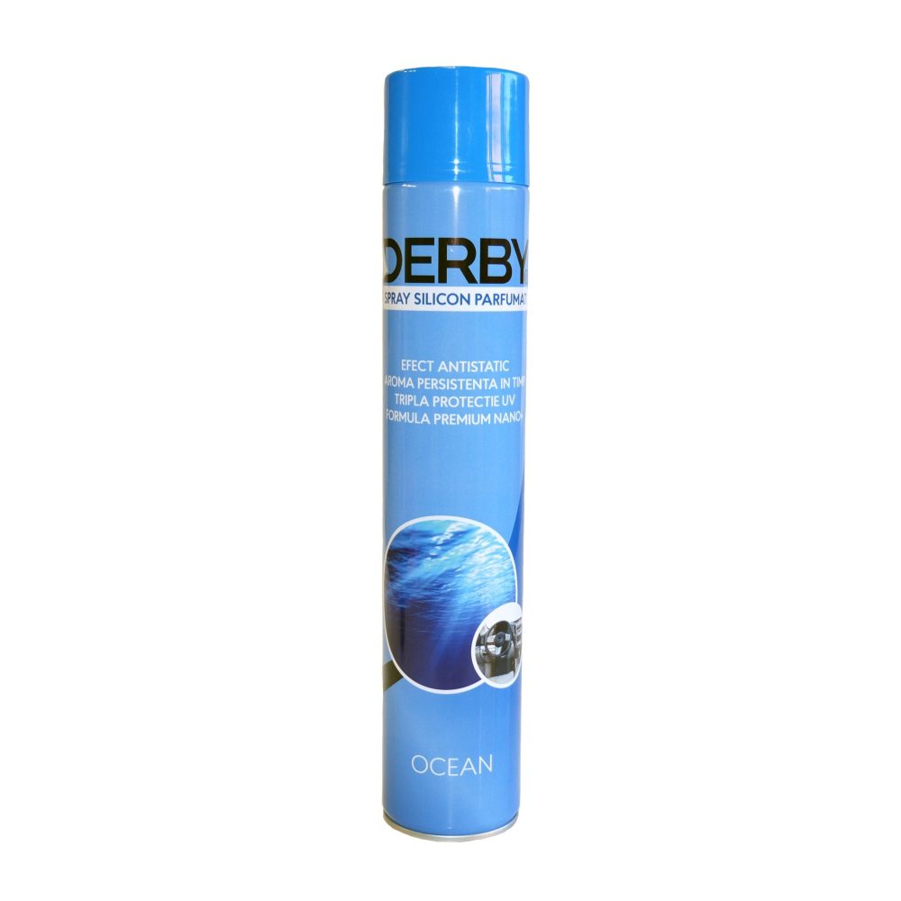 Spray pentru bord cu silicon parfumat Ocean 750 ml DERBY