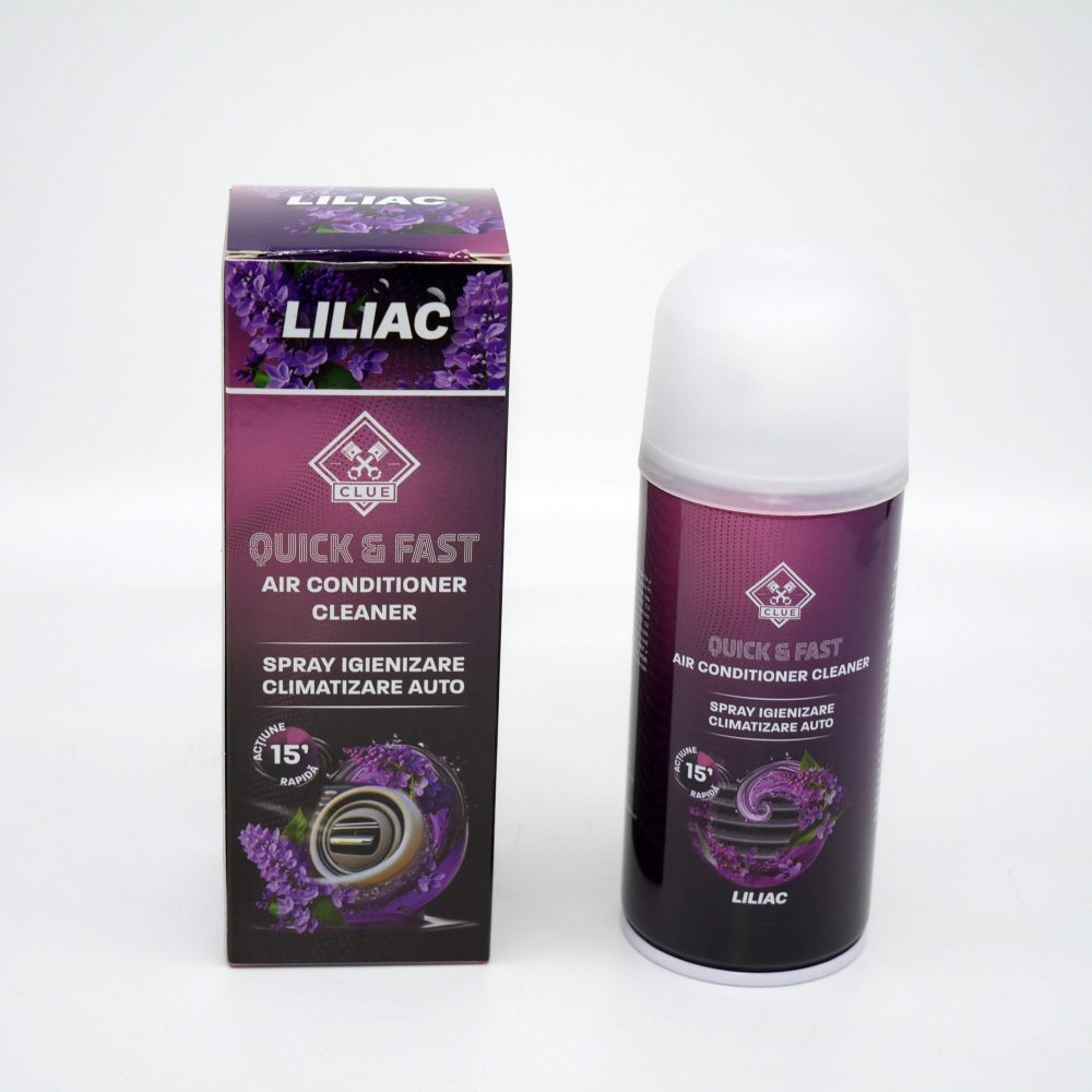 Spray igienizare climatizare auto Liliac 150 ml CLUE