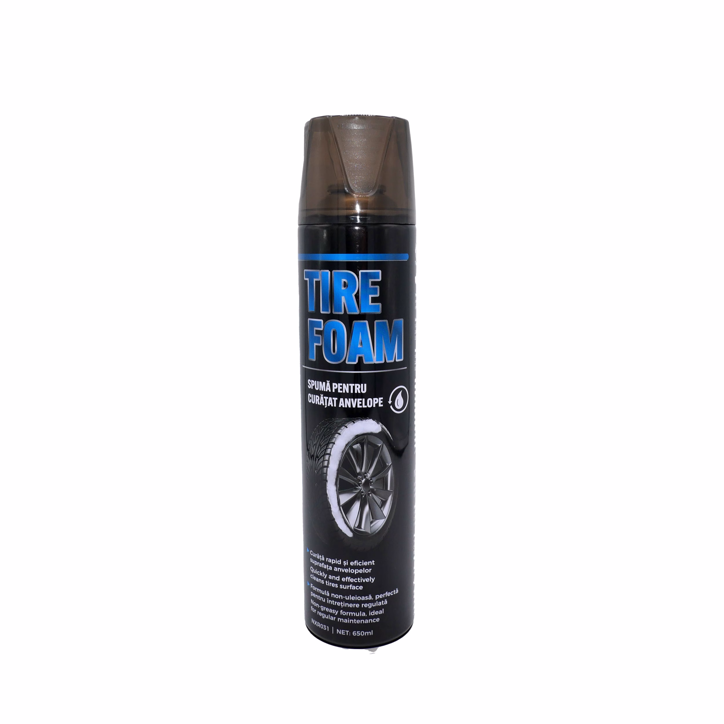 Spray curatat anvelope cu spuma pe baza de apa, 650ml, NOXARO