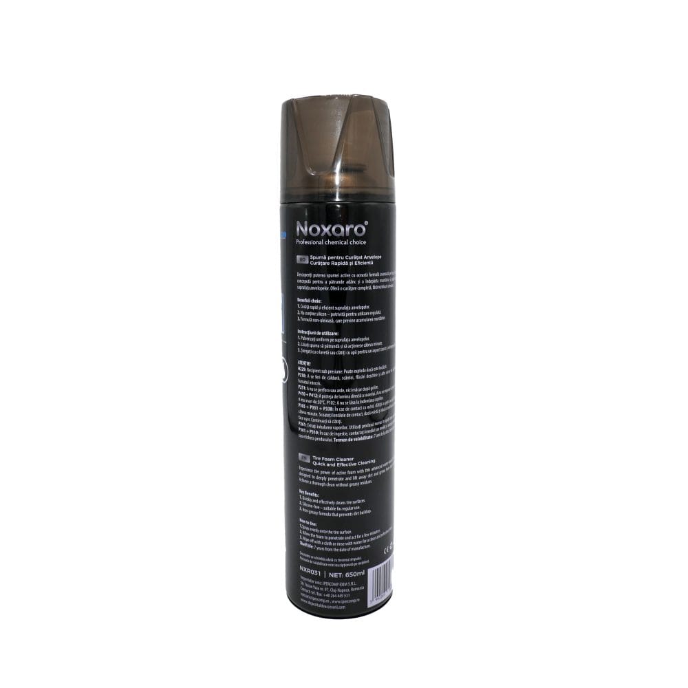 Spray curatat anvelope cu spuma pe baza de apa, 650ml, NOXARO
